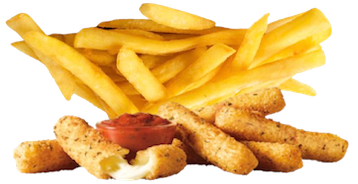 12 PCS MOZZARELLA STICK&FRENCH FRIES